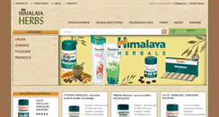 Desktop Screenshot of himalayaherbs.pl